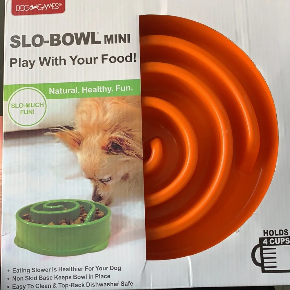 SLO-BOWL MINI Coral Slow Feeder
